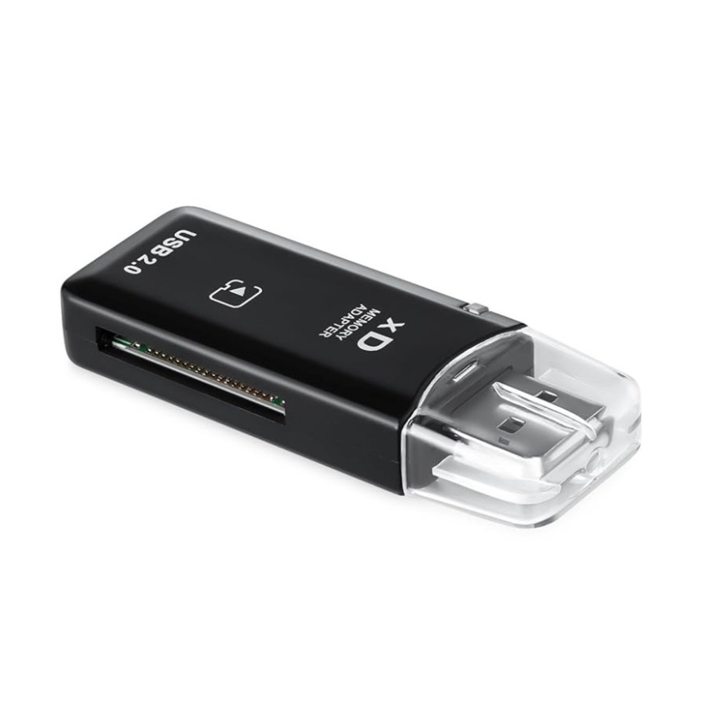 eTECH Black USB 2.0 XD Card Reader